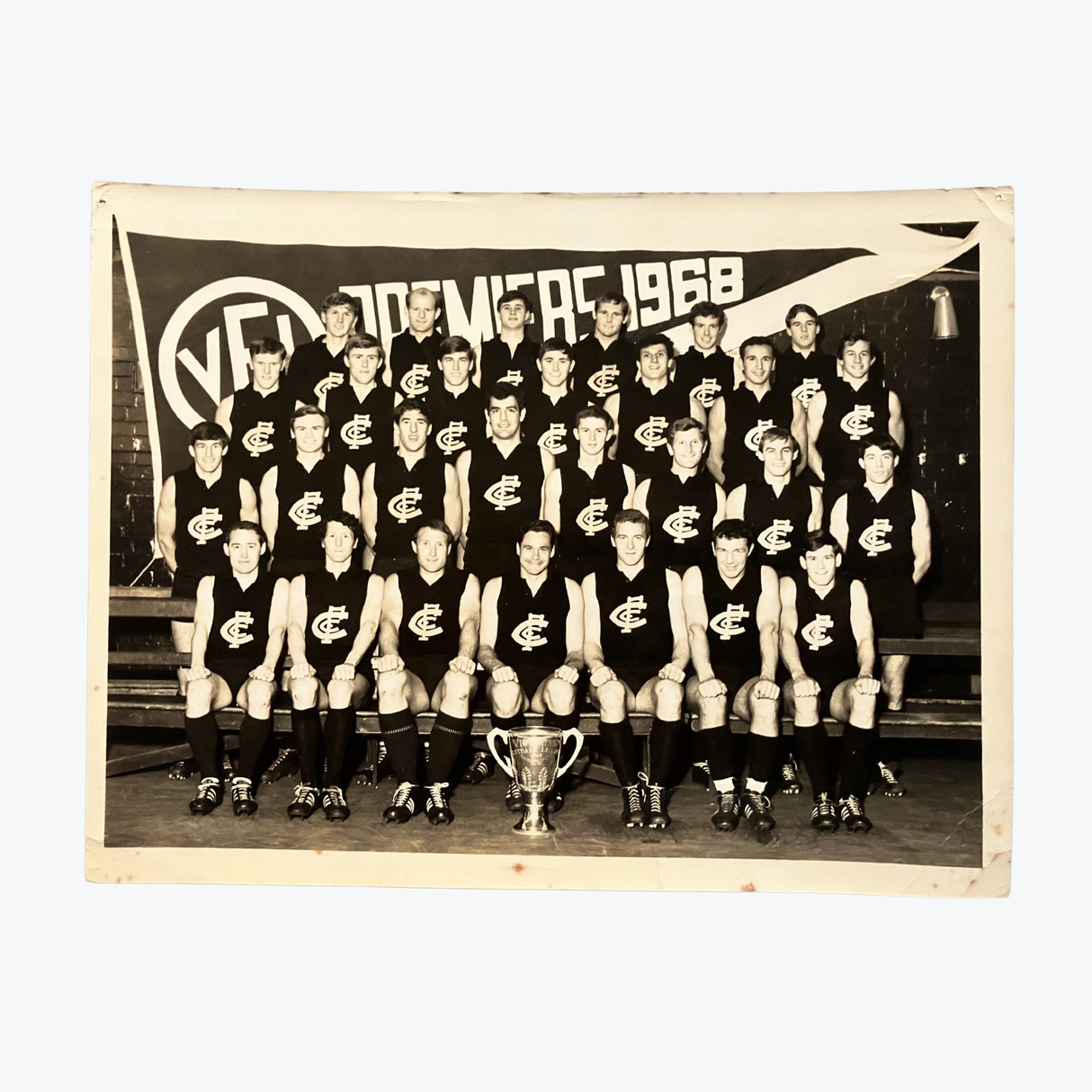 Carlton Blues 1968 Premiership Team Photo