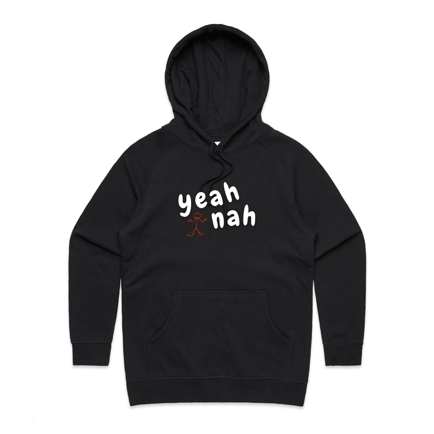 Yeah Nah Hoodie - Womens
