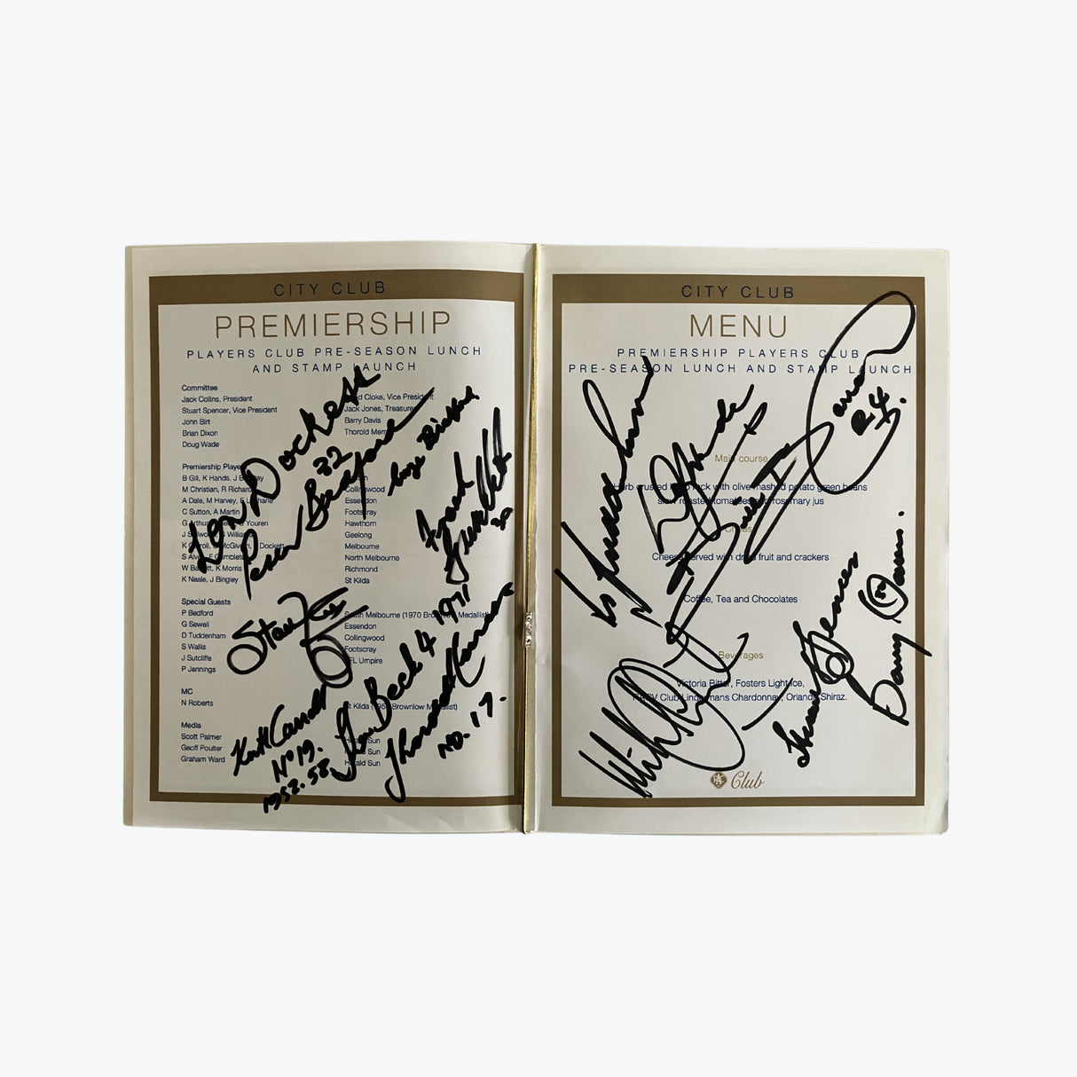 2004 Pre-Season Lunch and Stamp Launch