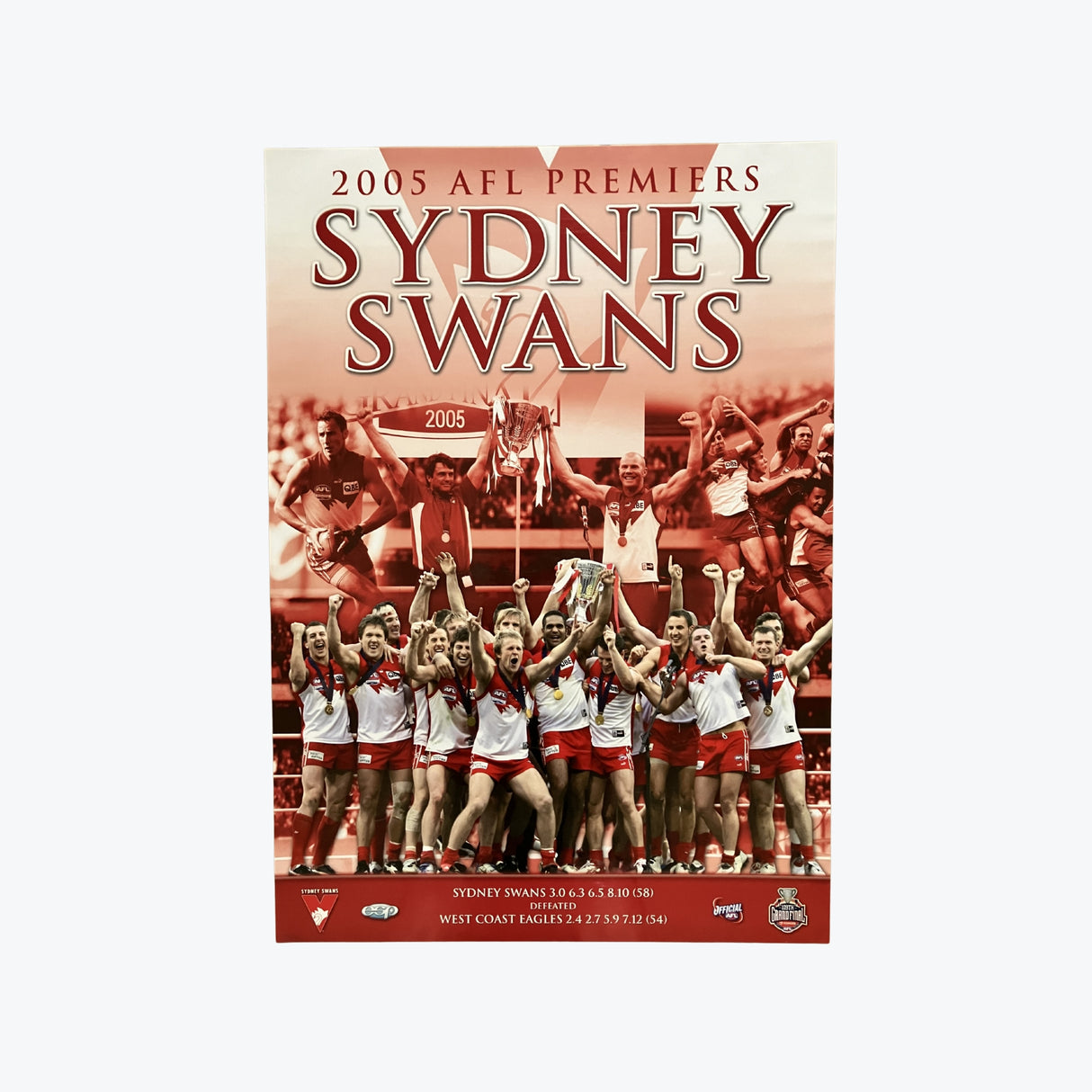 Sydney Swans 2005 AFL Premiers Poster