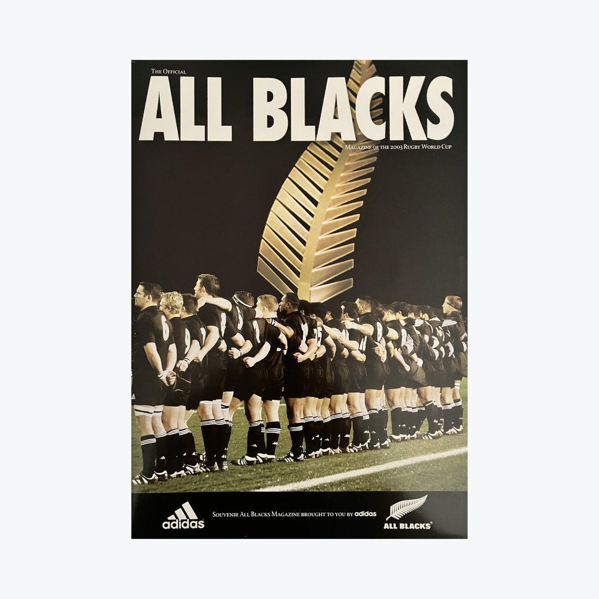 2003 All Blacks Souvenir Magazine