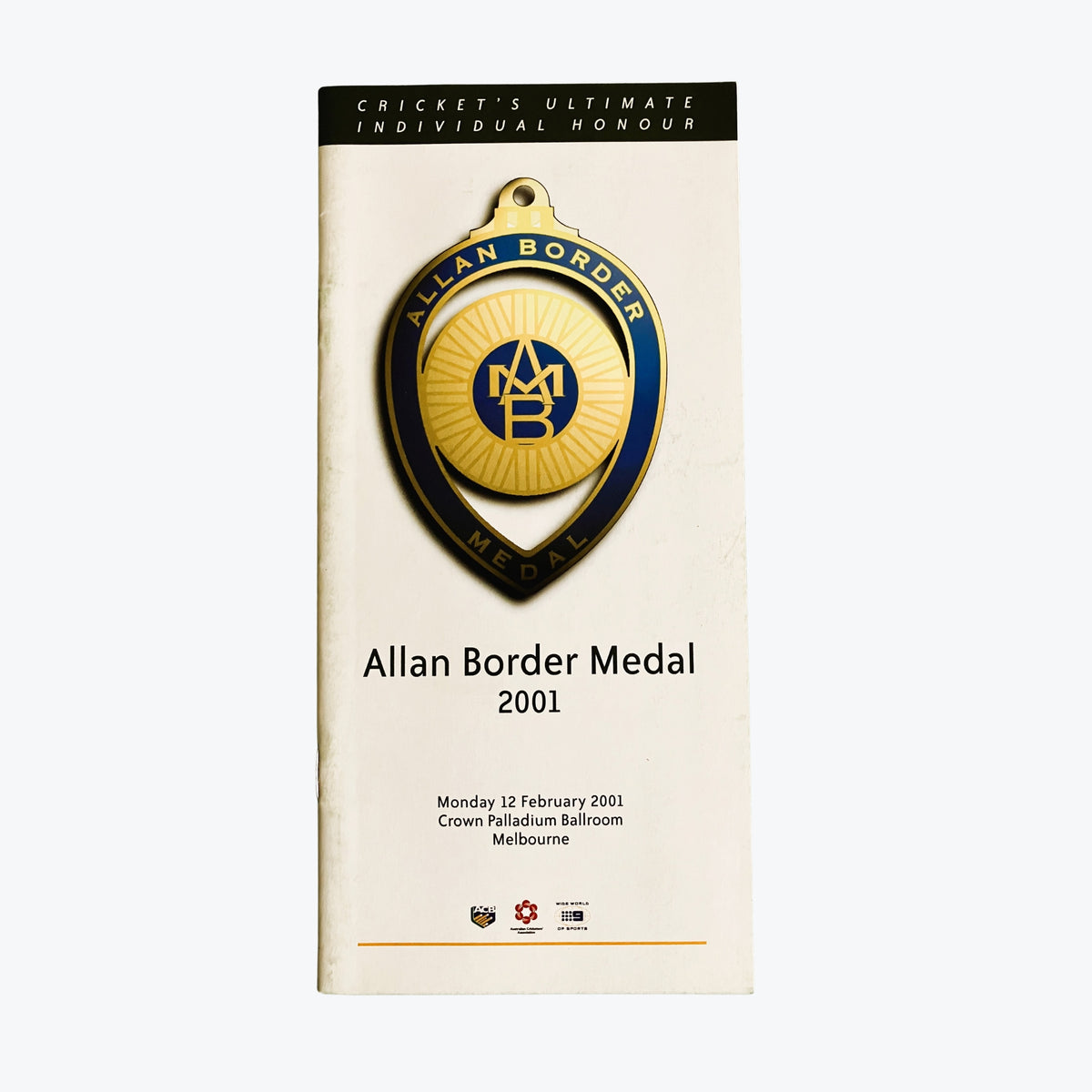 2001 - 2004 Allan Border Medal Programs