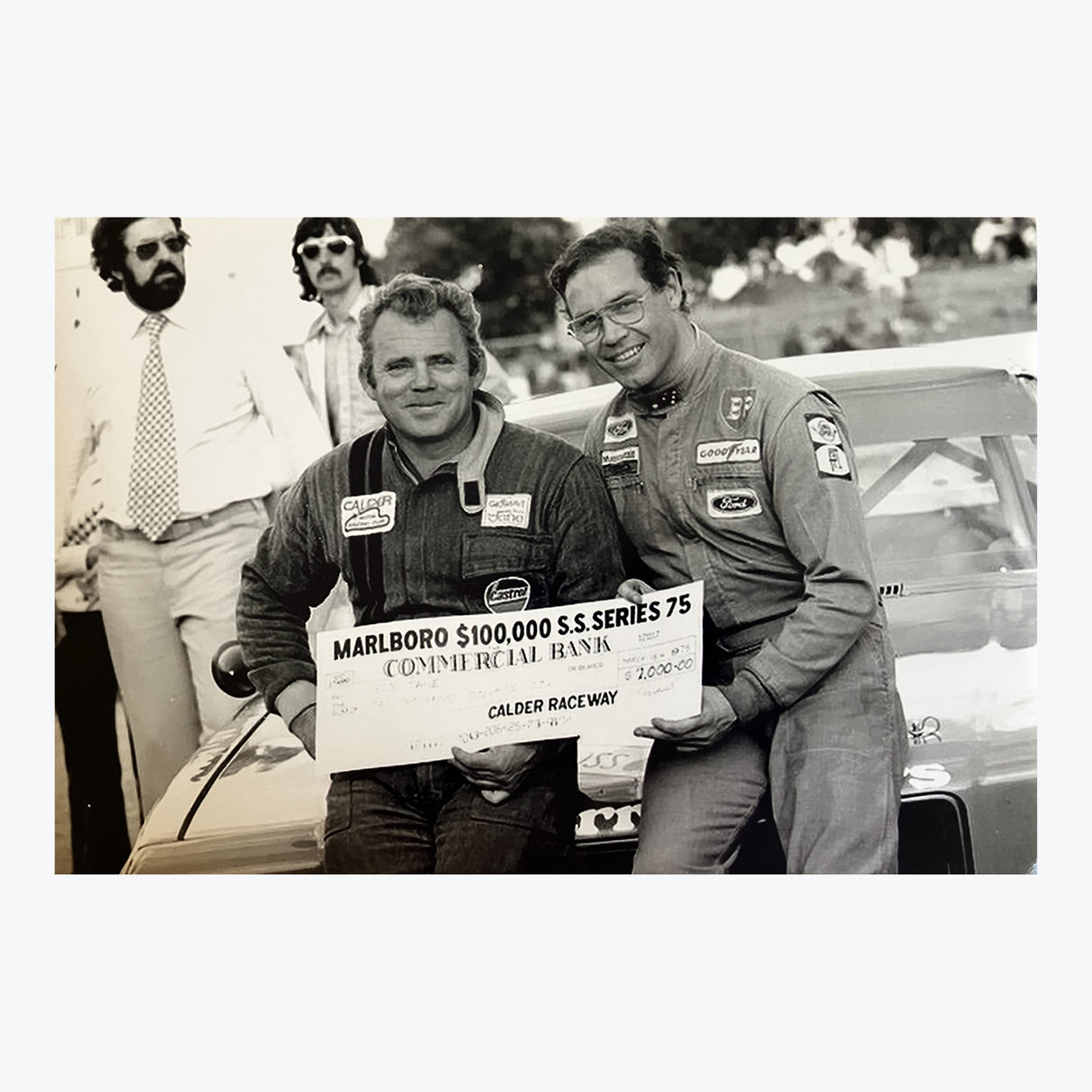 Allan Moffat and Bob Jane 1975 Photo