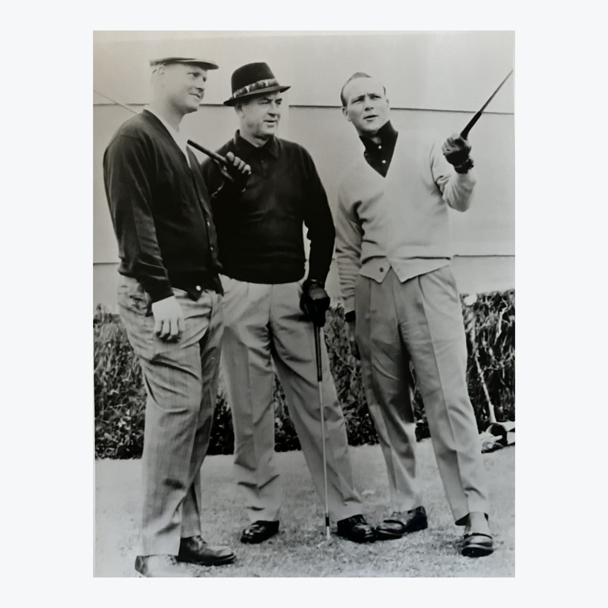 Arnold Palmer, Sam Snead and Jack Nicklaus
