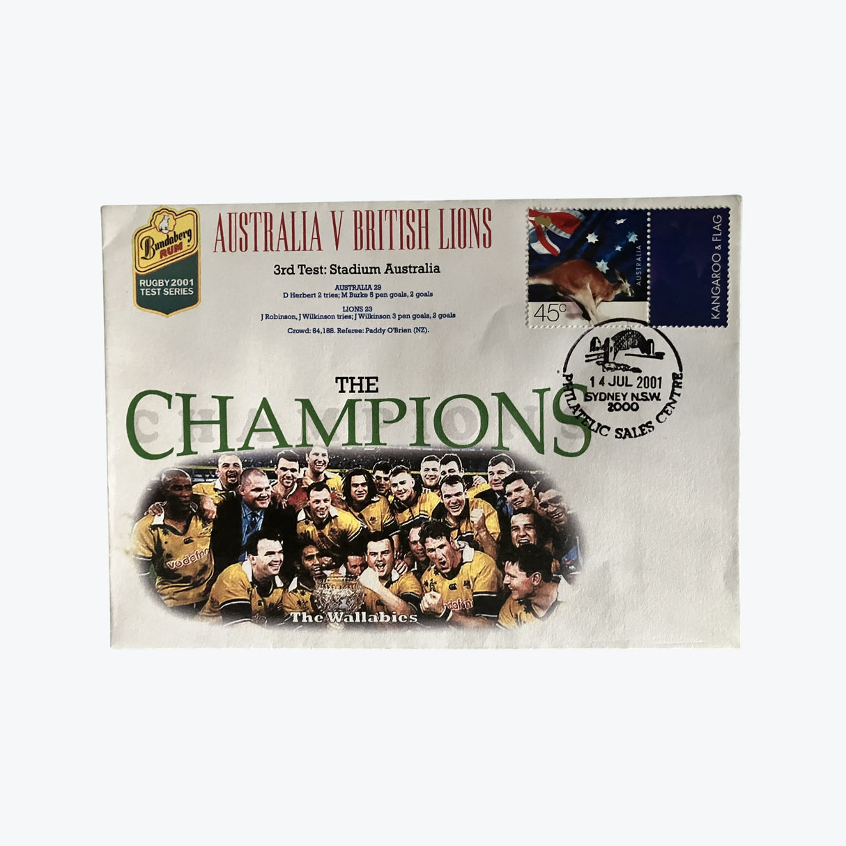 Australia vs British Lions