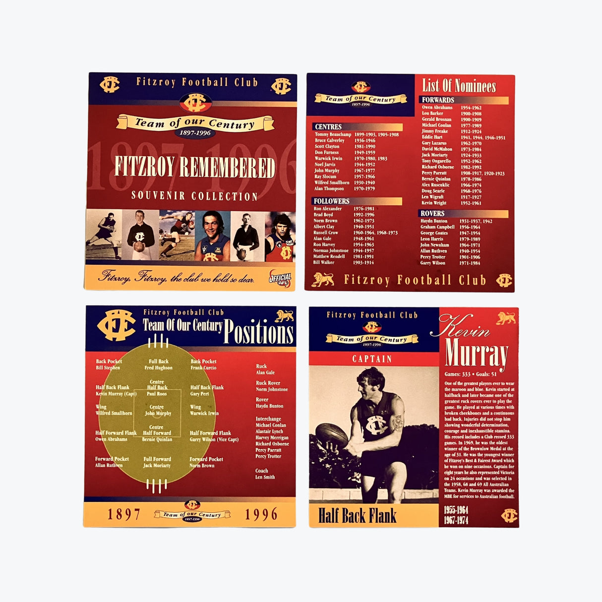 Fitzroy Lions Team of the Century