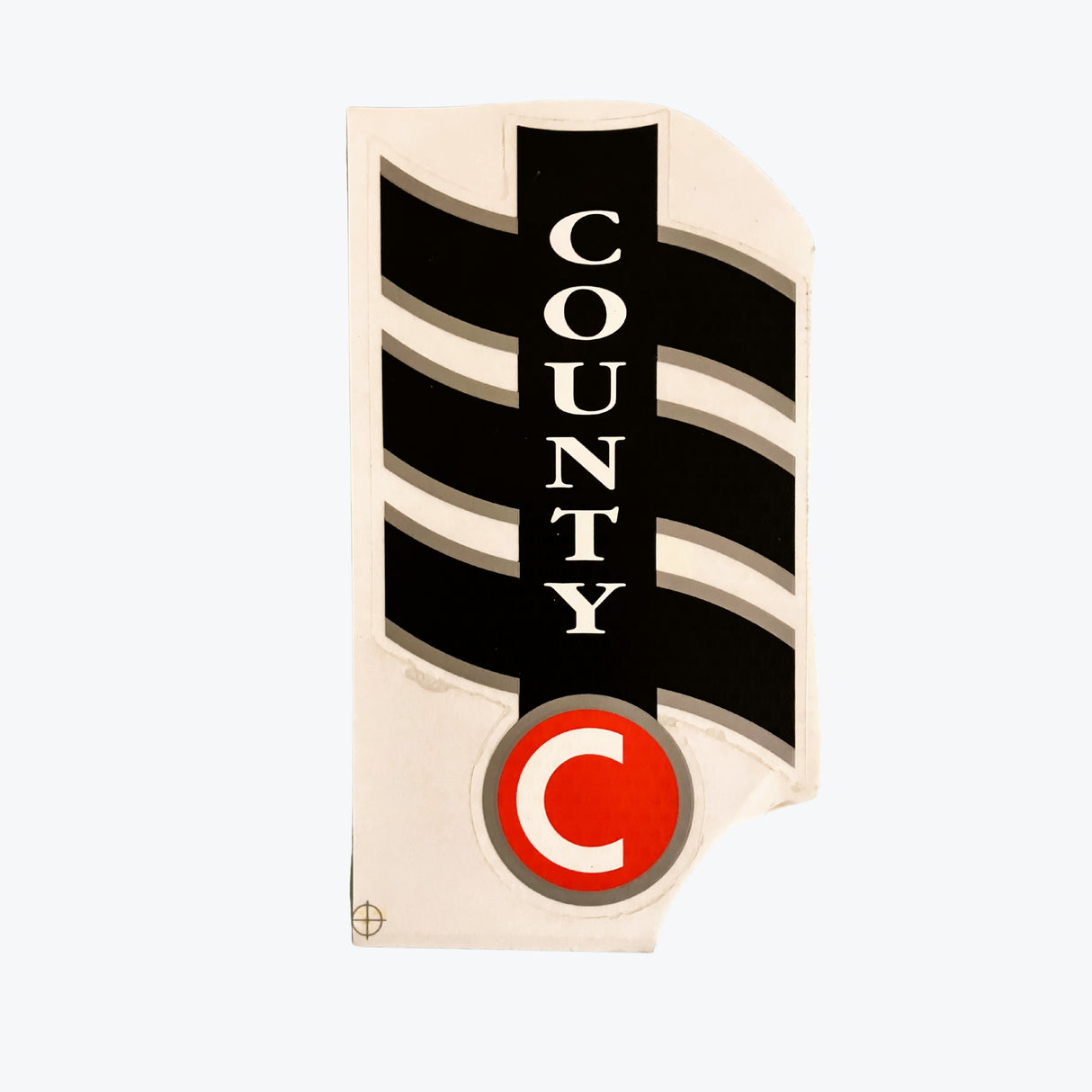 County Cricket Bat Sticker