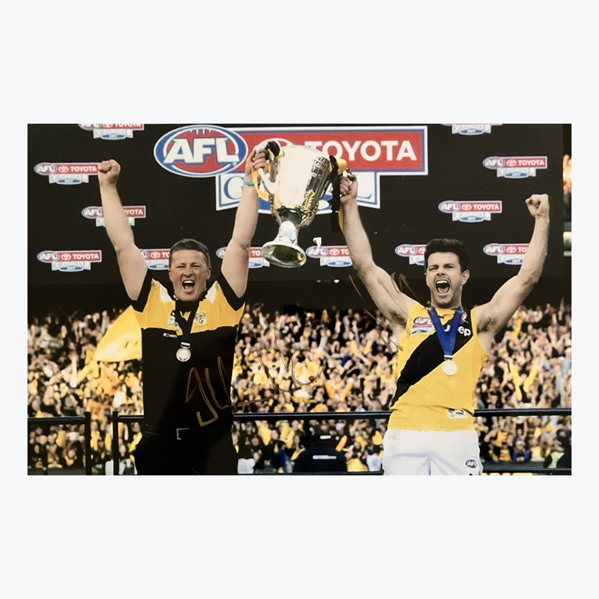 Damien Hardwick and Trent Cotchin