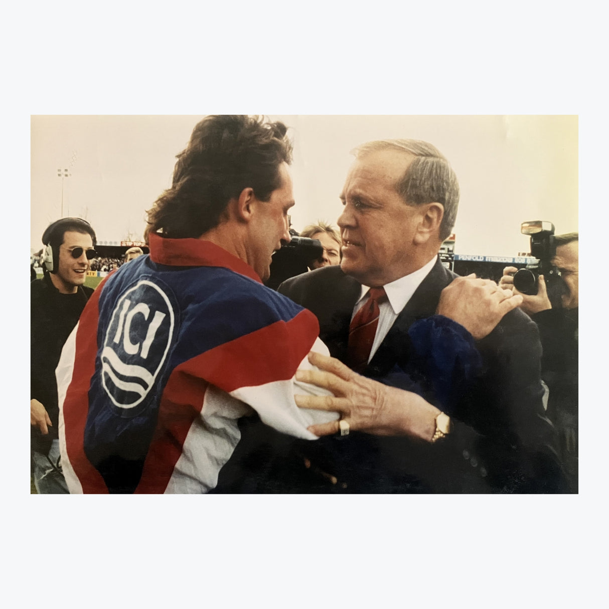 Doug Hawkins and Ted Whitten Snr