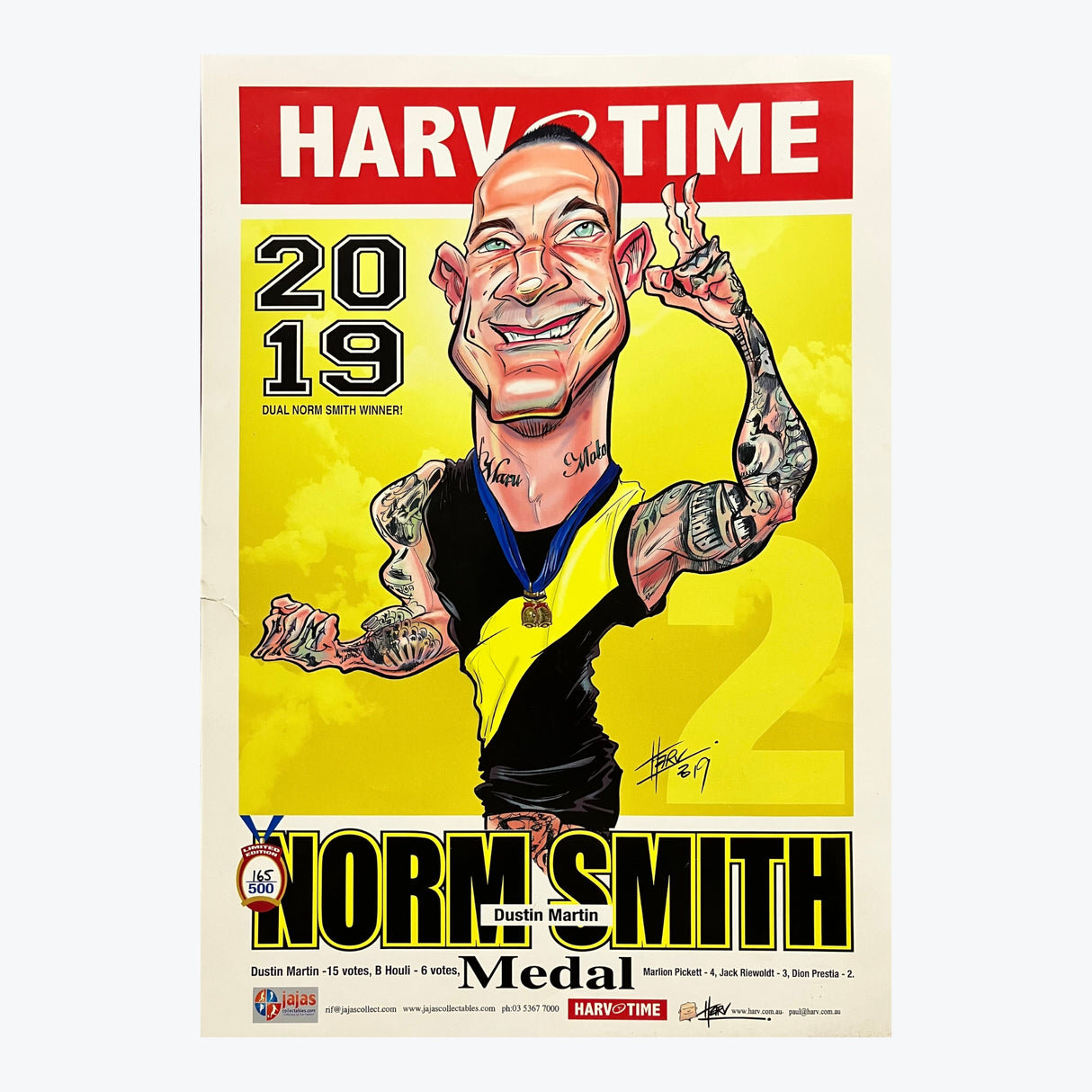 Harv Time Norm Smith 2019