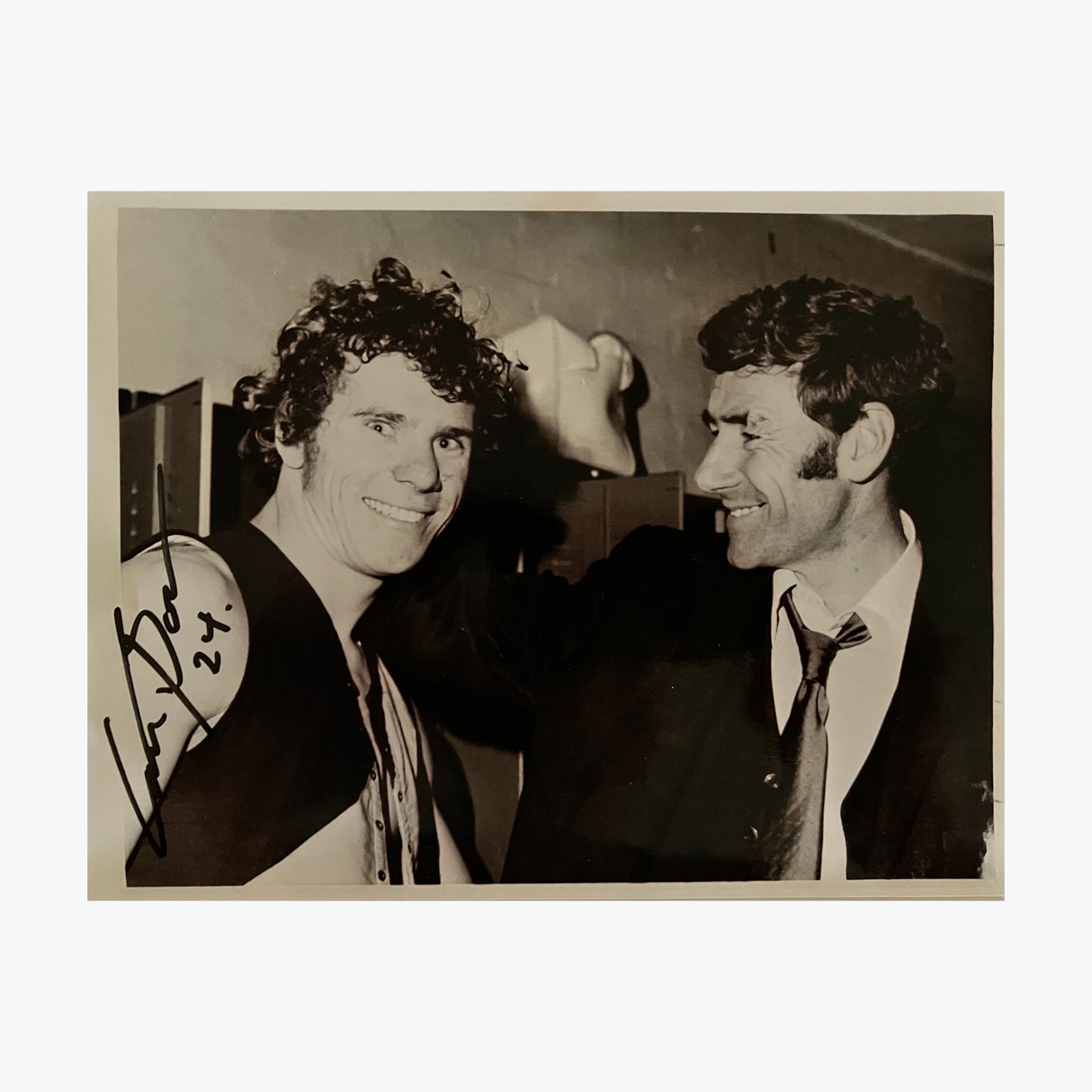 Graeme Bond and Tom Hafey