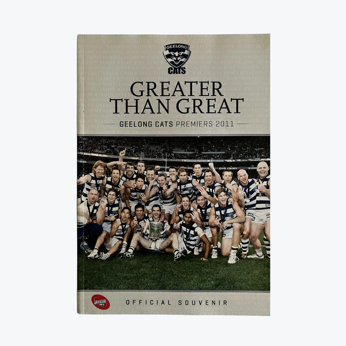 Geelong Cats 2011 Premiers Official Souvenir