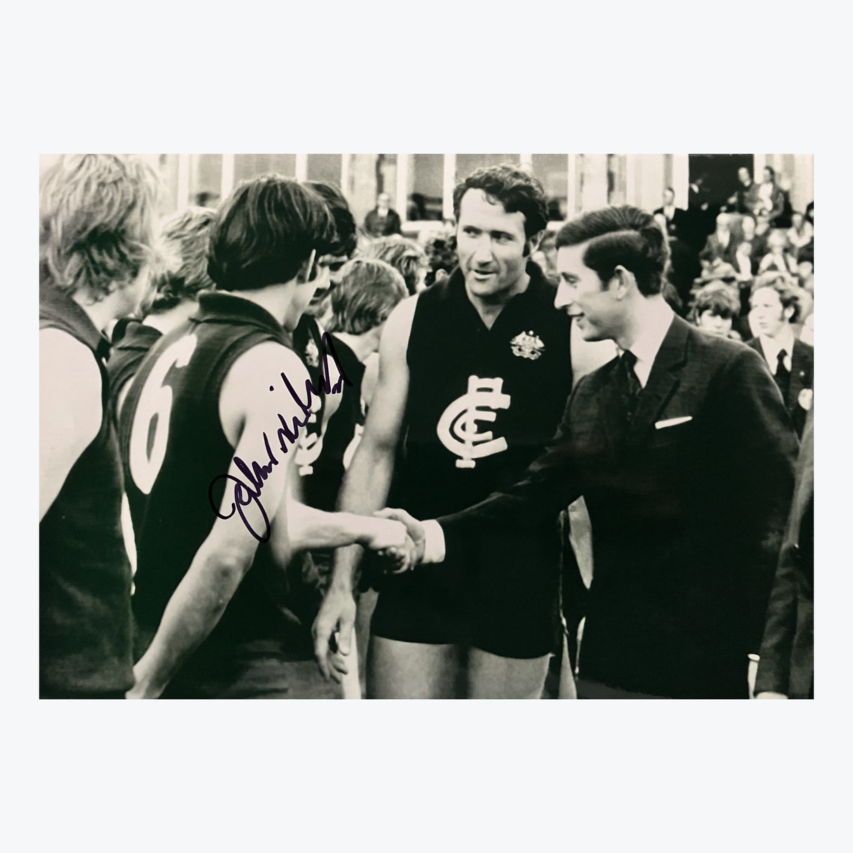 John Nicholls and Prince Charles