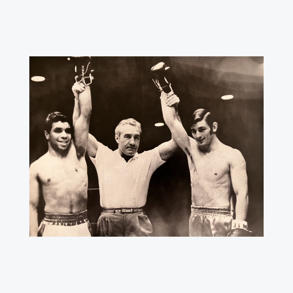 Johnny Famechon and Lionel Rose