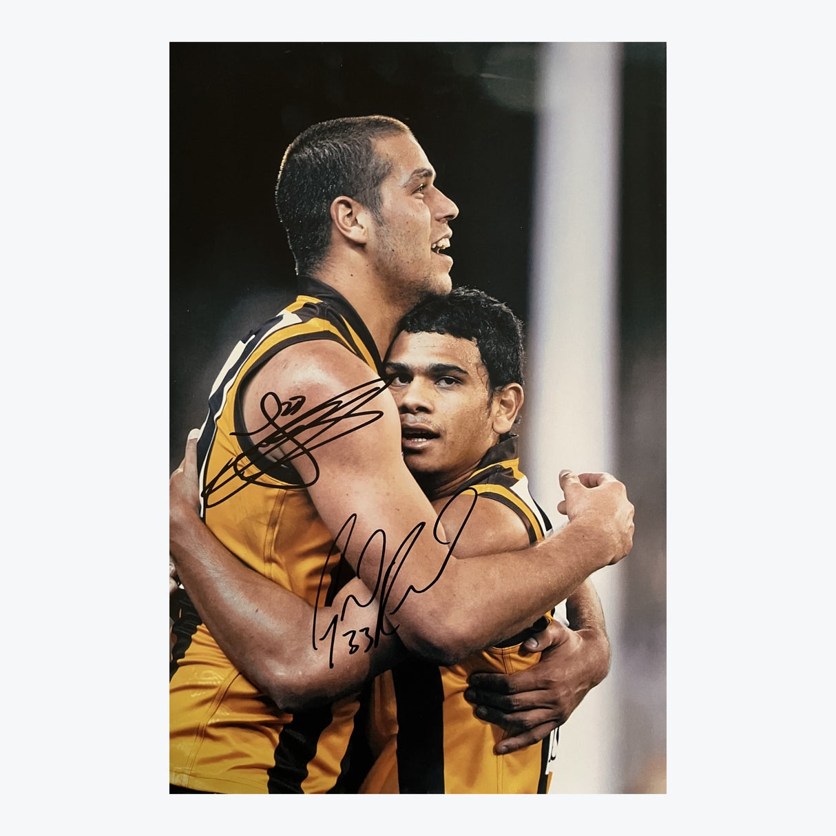 Lance 'Buddy' Franklin and Cyril Rioli