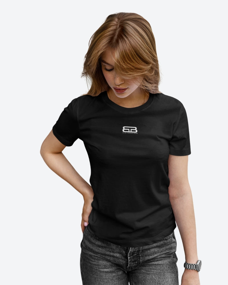 Logo Tee Womens Black