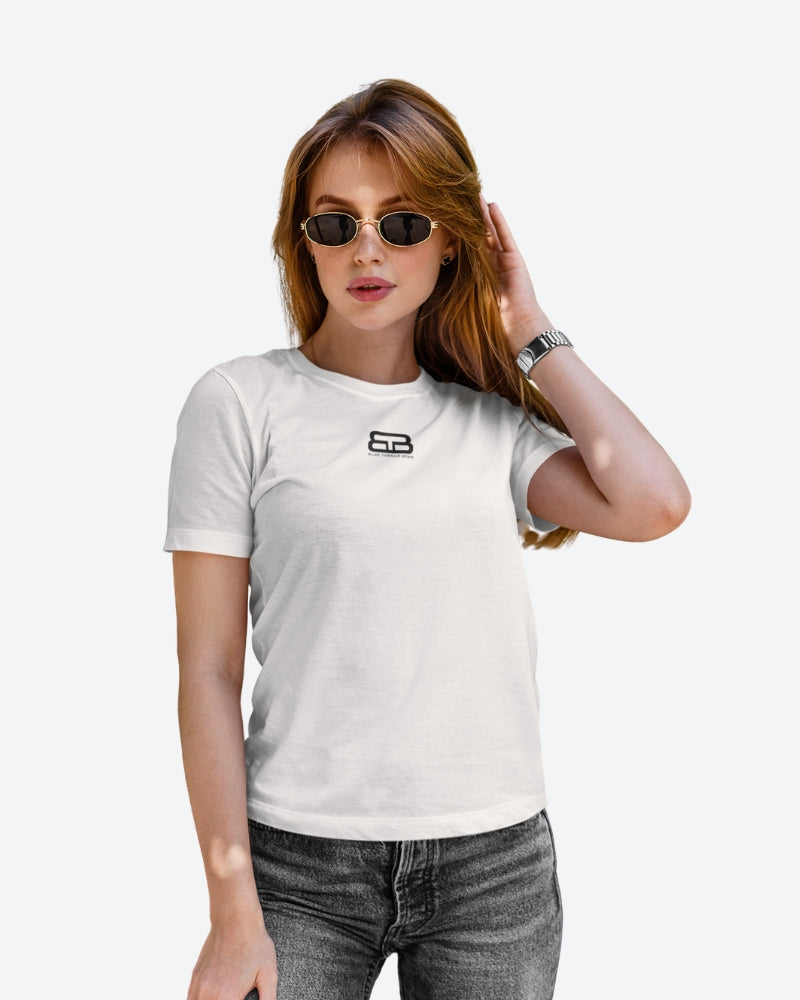 Logo Tee Womens White