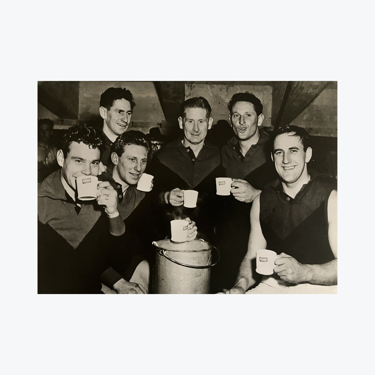 Norm Smith and Ron Barassi