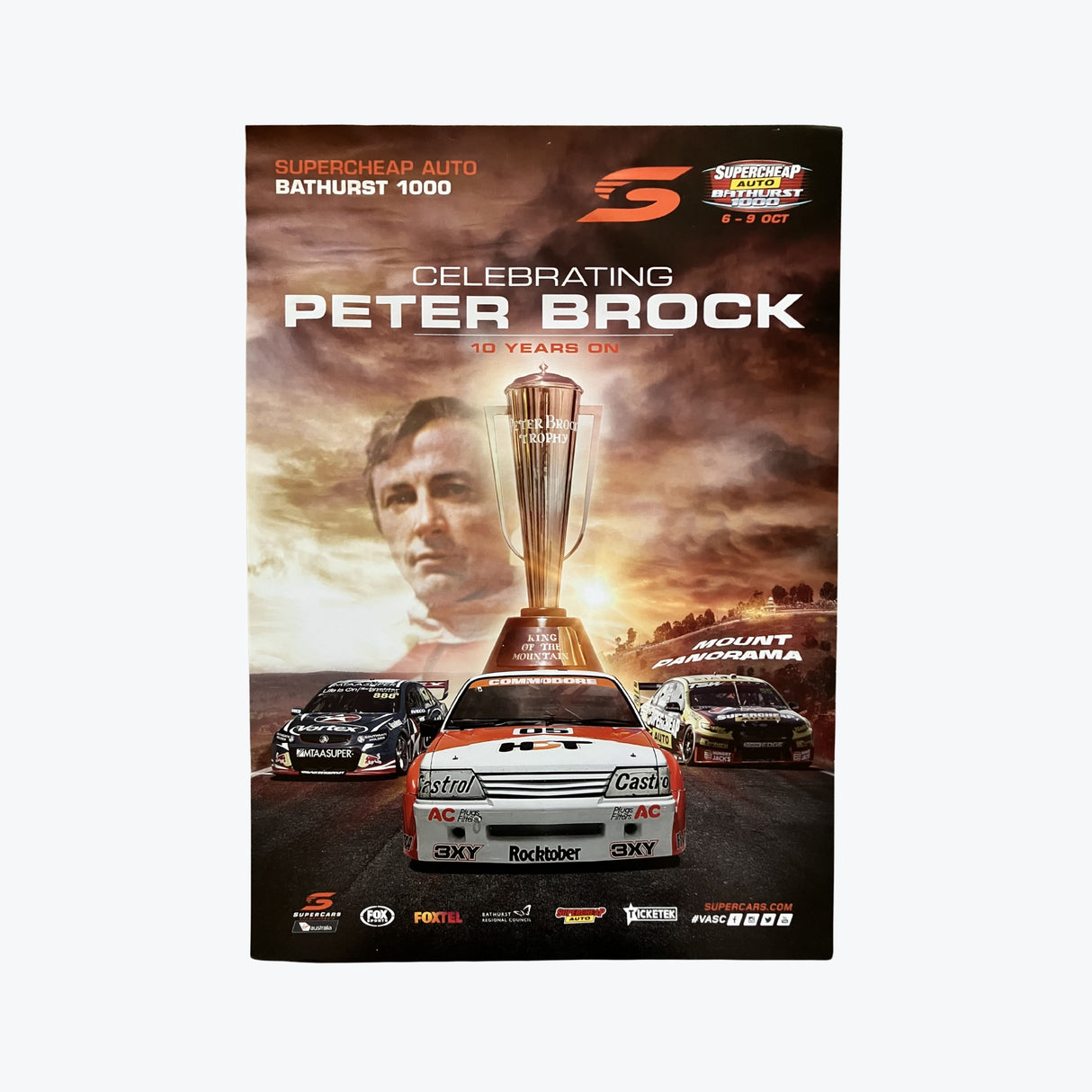 2016 "Celebrating Peter Brock" Bathurst Poster