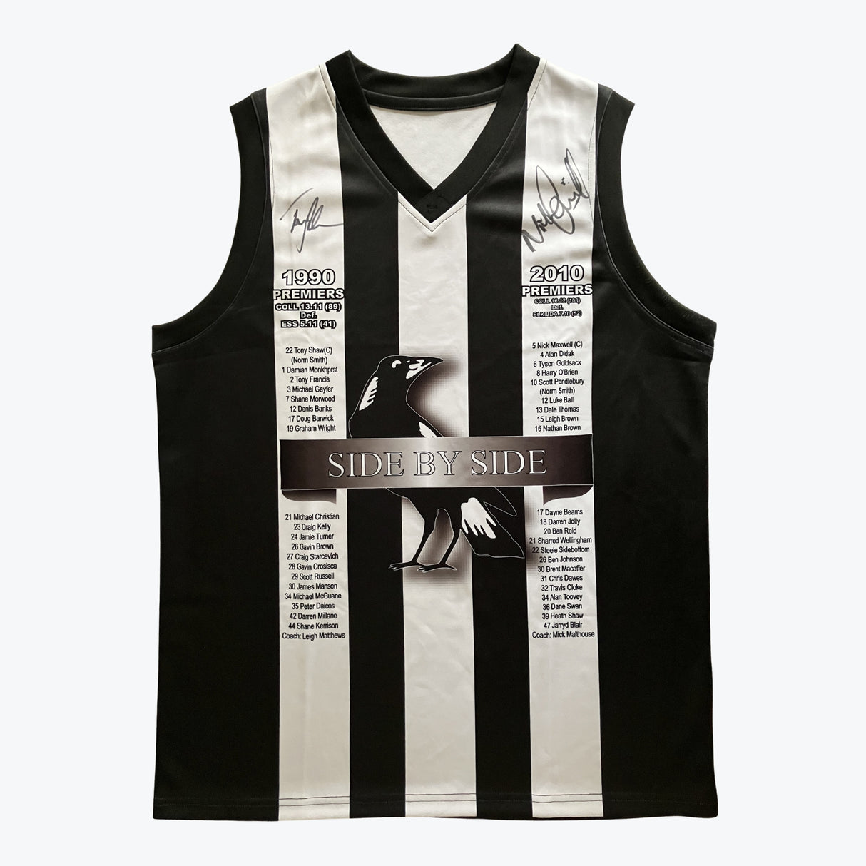 1990 and 2010 AFL Premiers