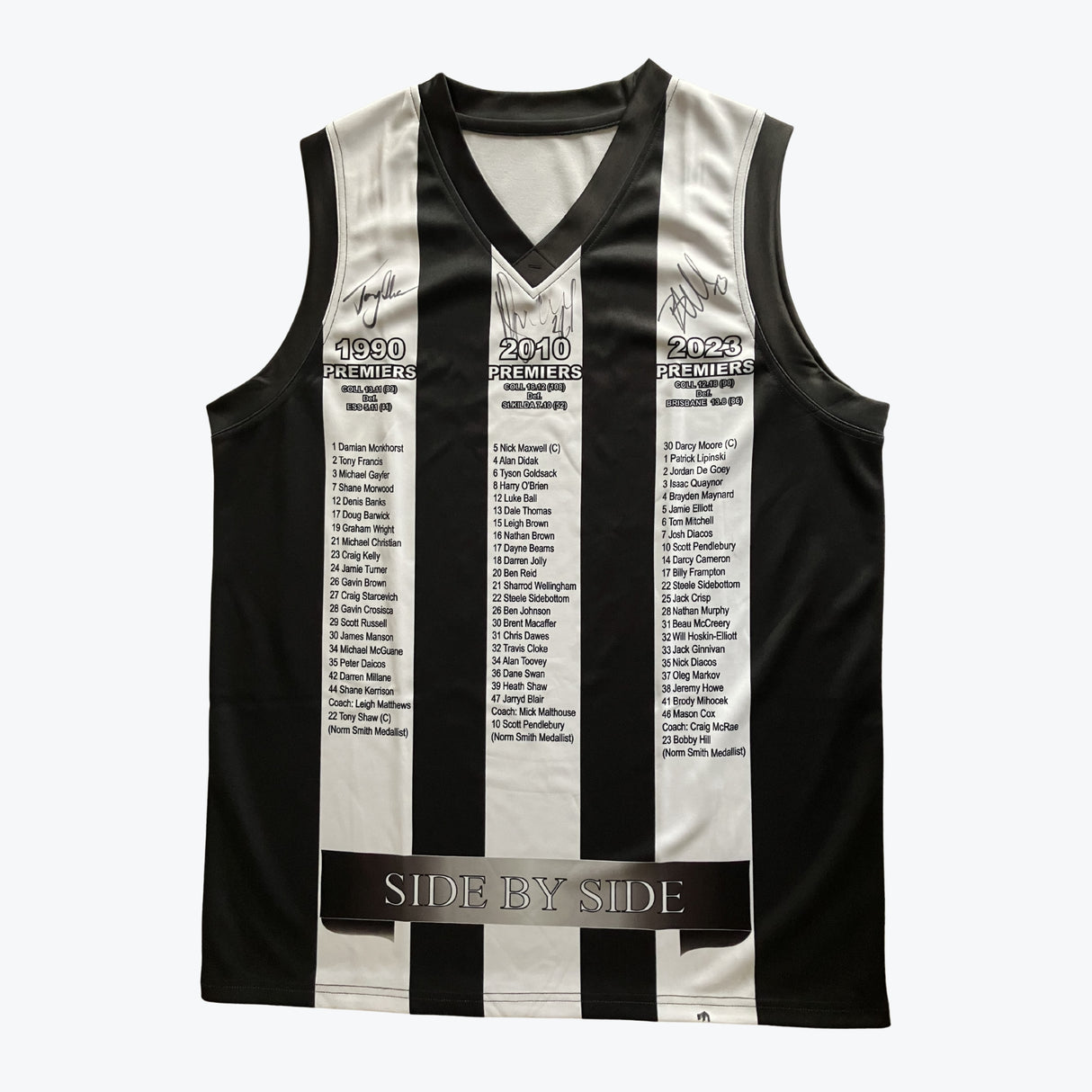 1990, 2010 and 2023 AFL Premiers