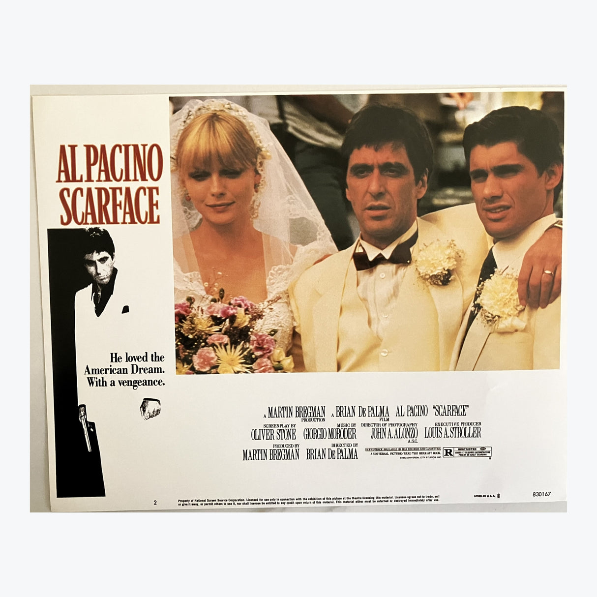Scarface 1983 Movie Lobby Poster