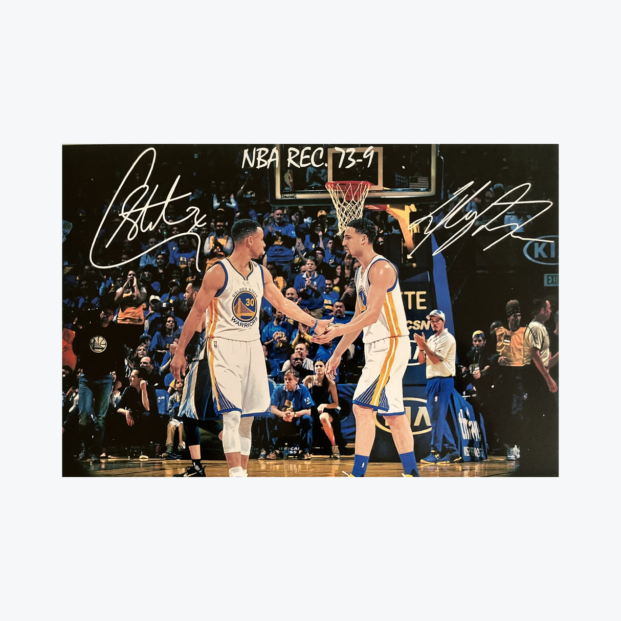 Stephen Curry and Shaun Livingston