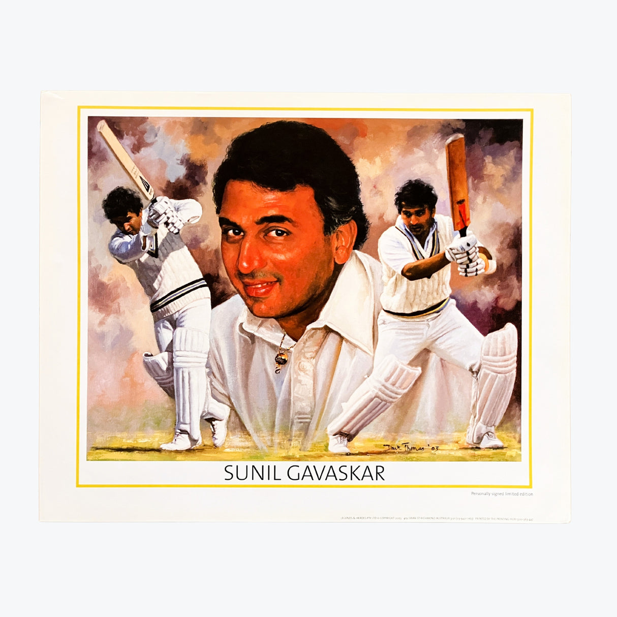 Sunil Gavaskar Poster