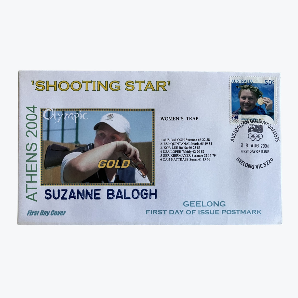 Suzanne Balogh - First Day Cover