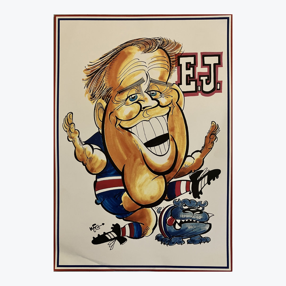 Ted "E.J." Whitten Snr WEG Poster