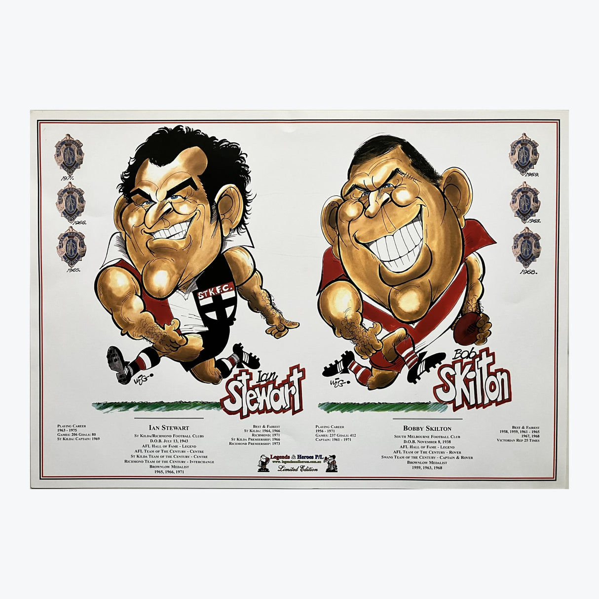 Bob Skilton and Ian Stewart