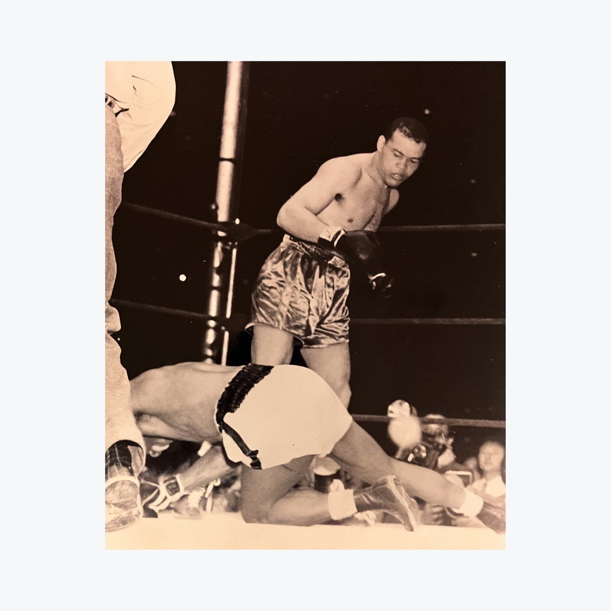 Muhammad Ali Knockdown Photo