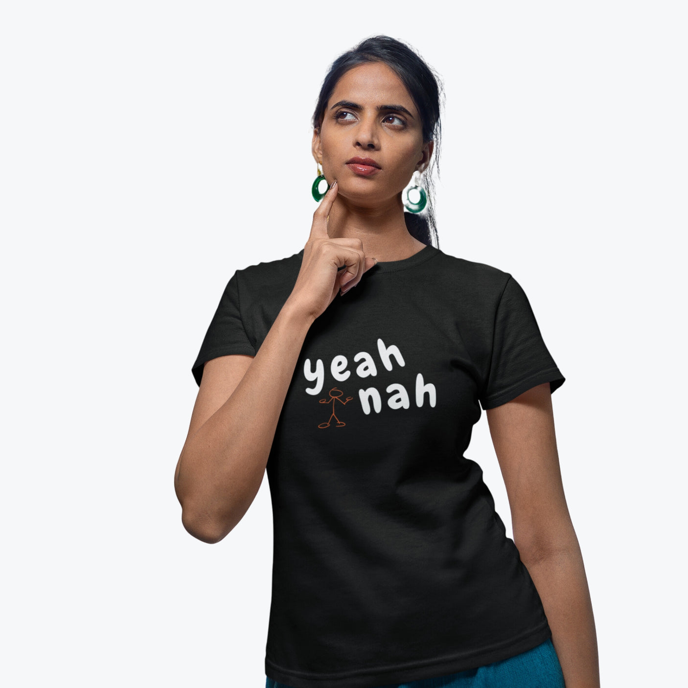 Yeah Nah T-Shirt - Womens