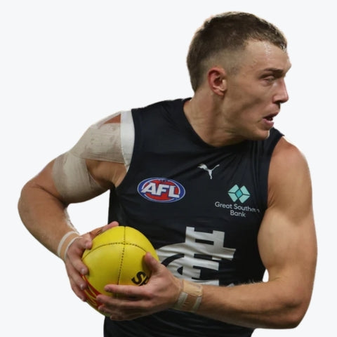 Patrick Cripps | AFL Sports Memorabilia and Collectibles – Blue Tongue Boab