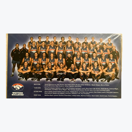 Official 2003 AFL Stickers and Wallchart