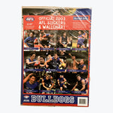 Official 2003 AFL Stickers and Wallchart
