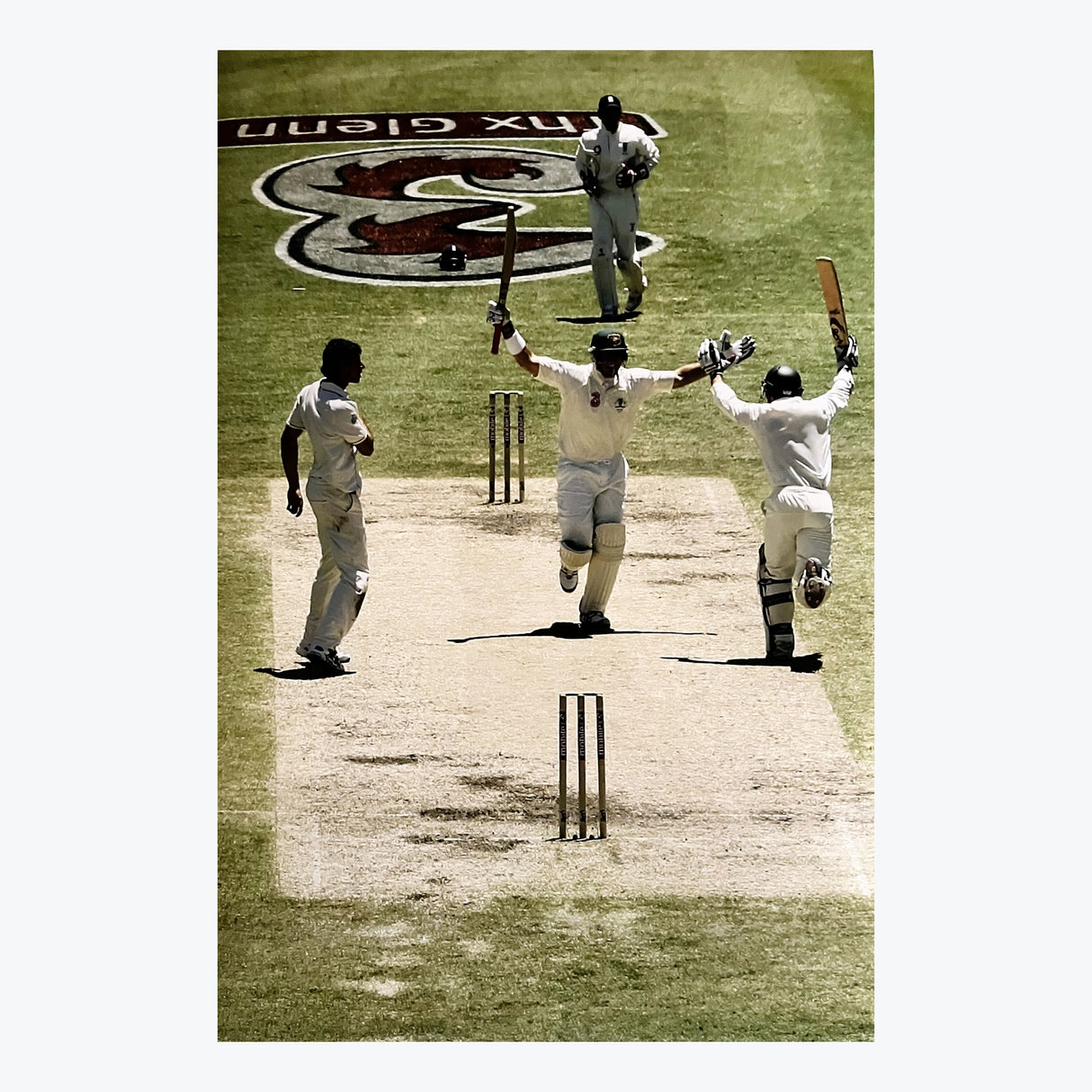 Justin Langer and Matthew Hayden