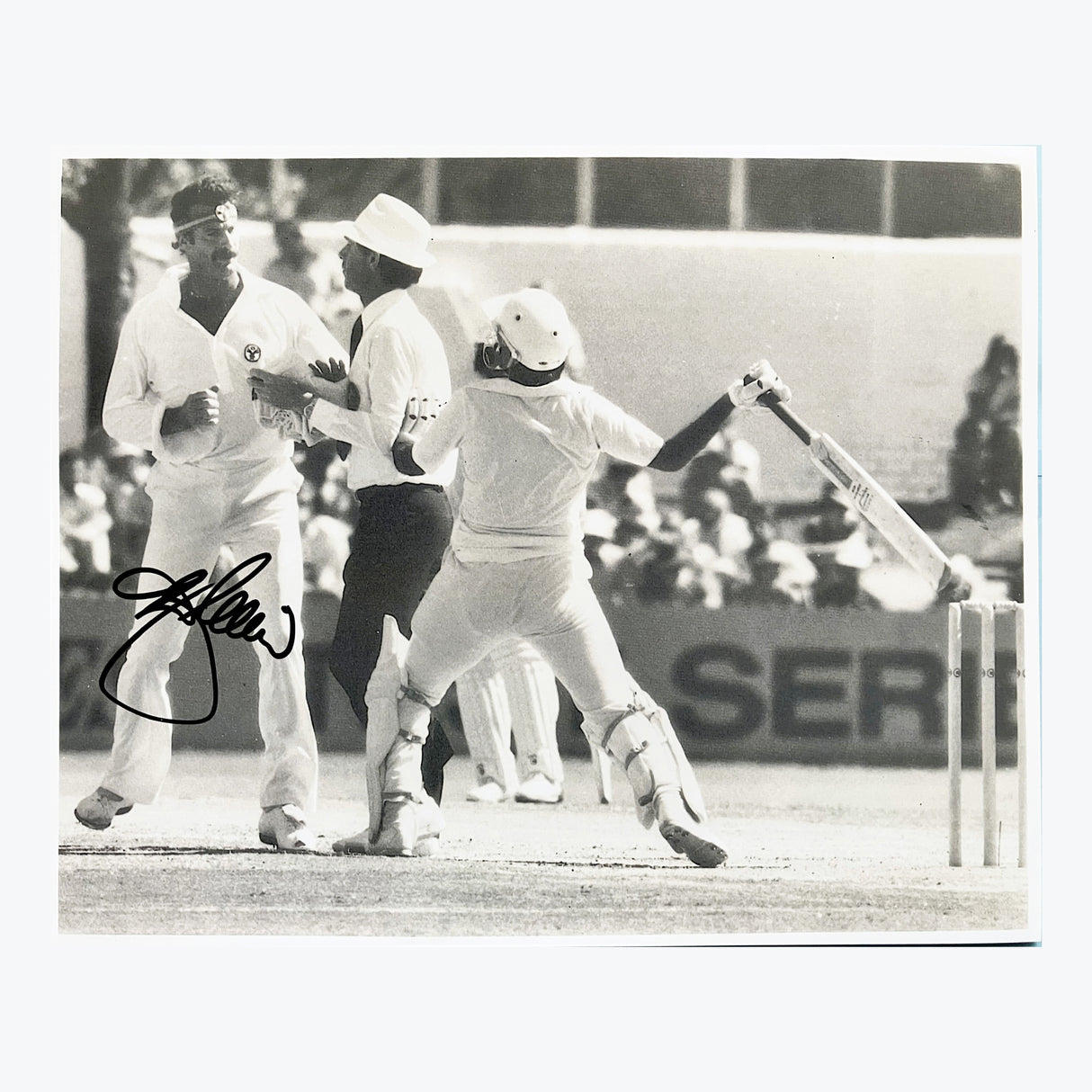 1981 Miandad - Lillee Dust-Up