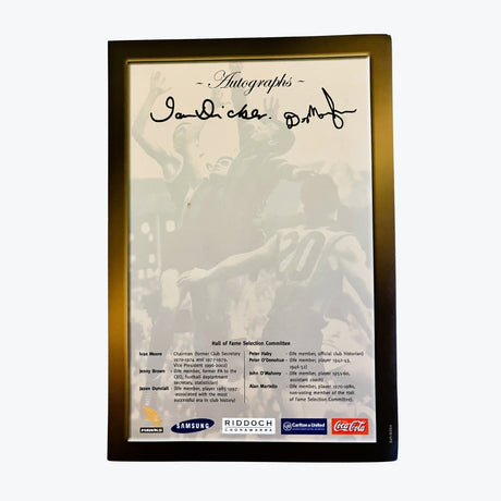 Hawthorn Hawks 2003 Hall of Fame Signed Program