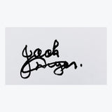 Jack "Captain Blood" Dyer Photo and Signed Card