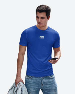 Logo Tee Mens Blue