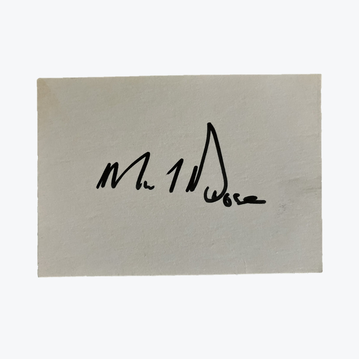Murray Rose Autograph Card