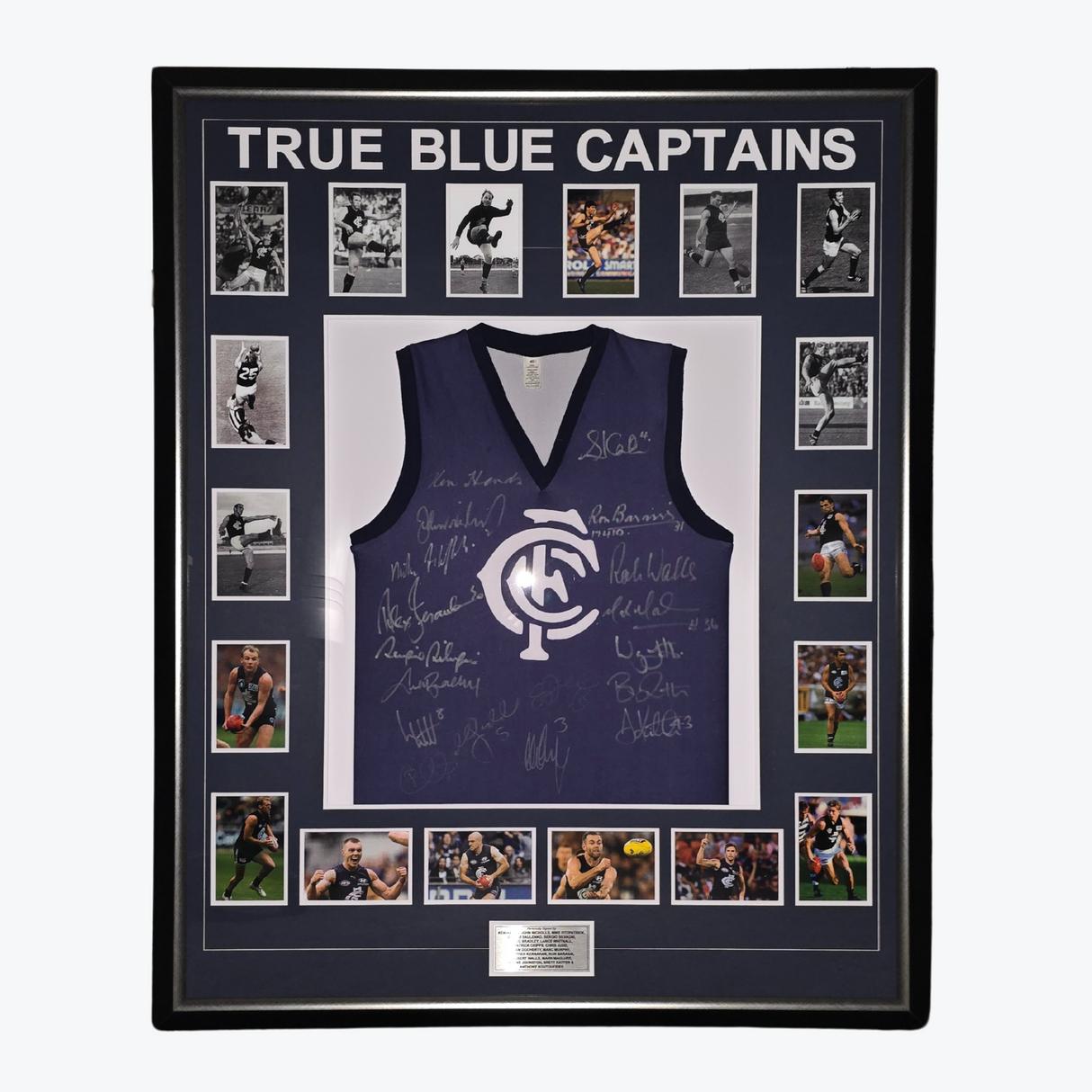 Carlton True Blue Captains Deluxe Signed Guernsey